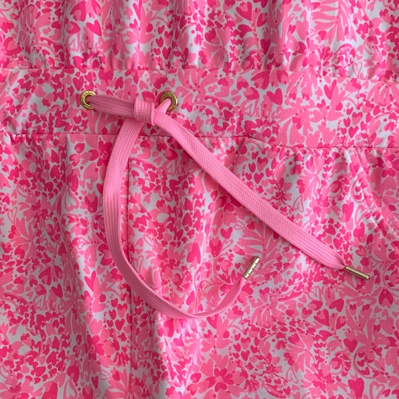 Lilly Pulitzer Pink Patterned Jorgie Romper - Picture 3 of 6